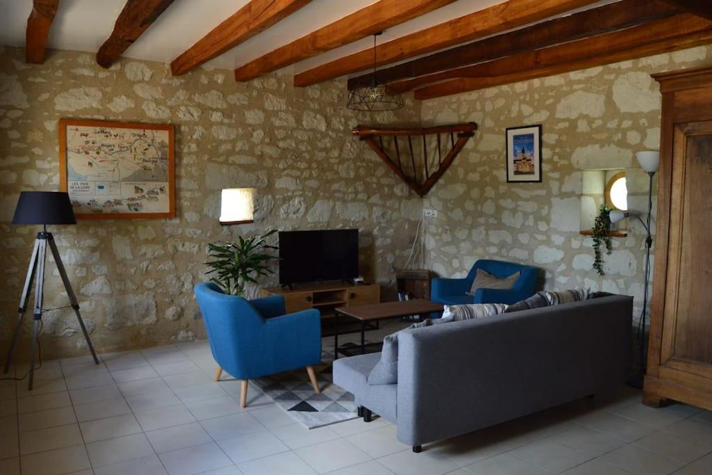 La Grange De L'Olive Chinon Exterior foto